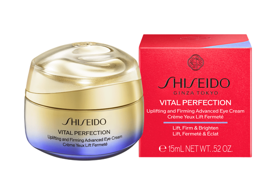 Creme de Olhos Shiseido Vital Perfection Uplifting And Firming Advanced Eye Cream